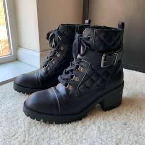 Steve Madden Combat Boots